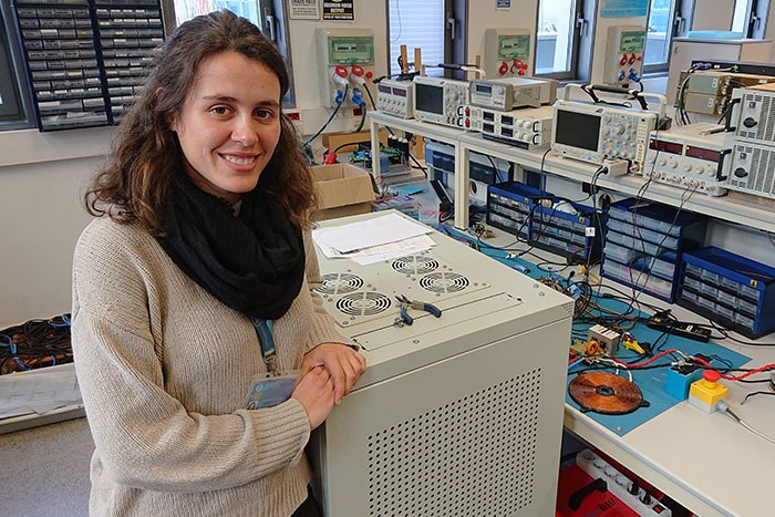 Eva Maria, a PhD student at UPC, has won the 2019 Energy Efficiency Award